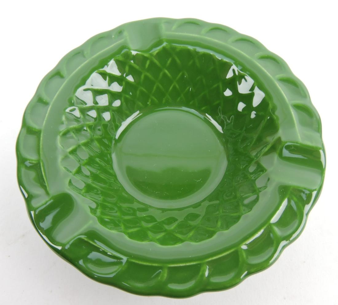 Fiesta Harlequin basketweave ashtray, (1 of 1)