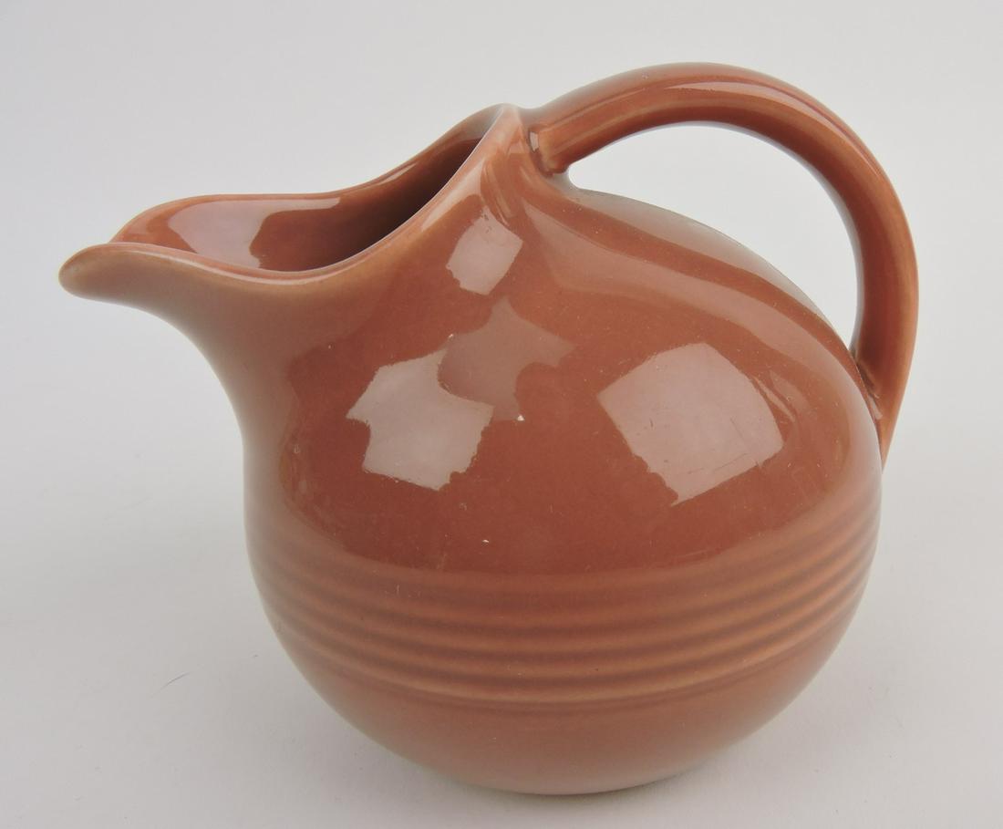 Fiesta Harlequin novelty creamer,: rose
