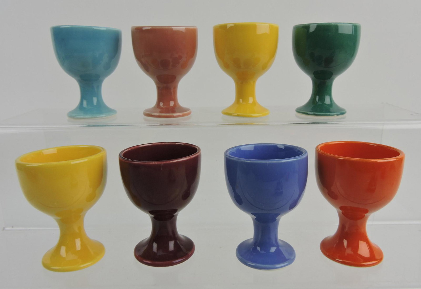 Fiesta Harlequin lot of 8 single egg (1 of 1)