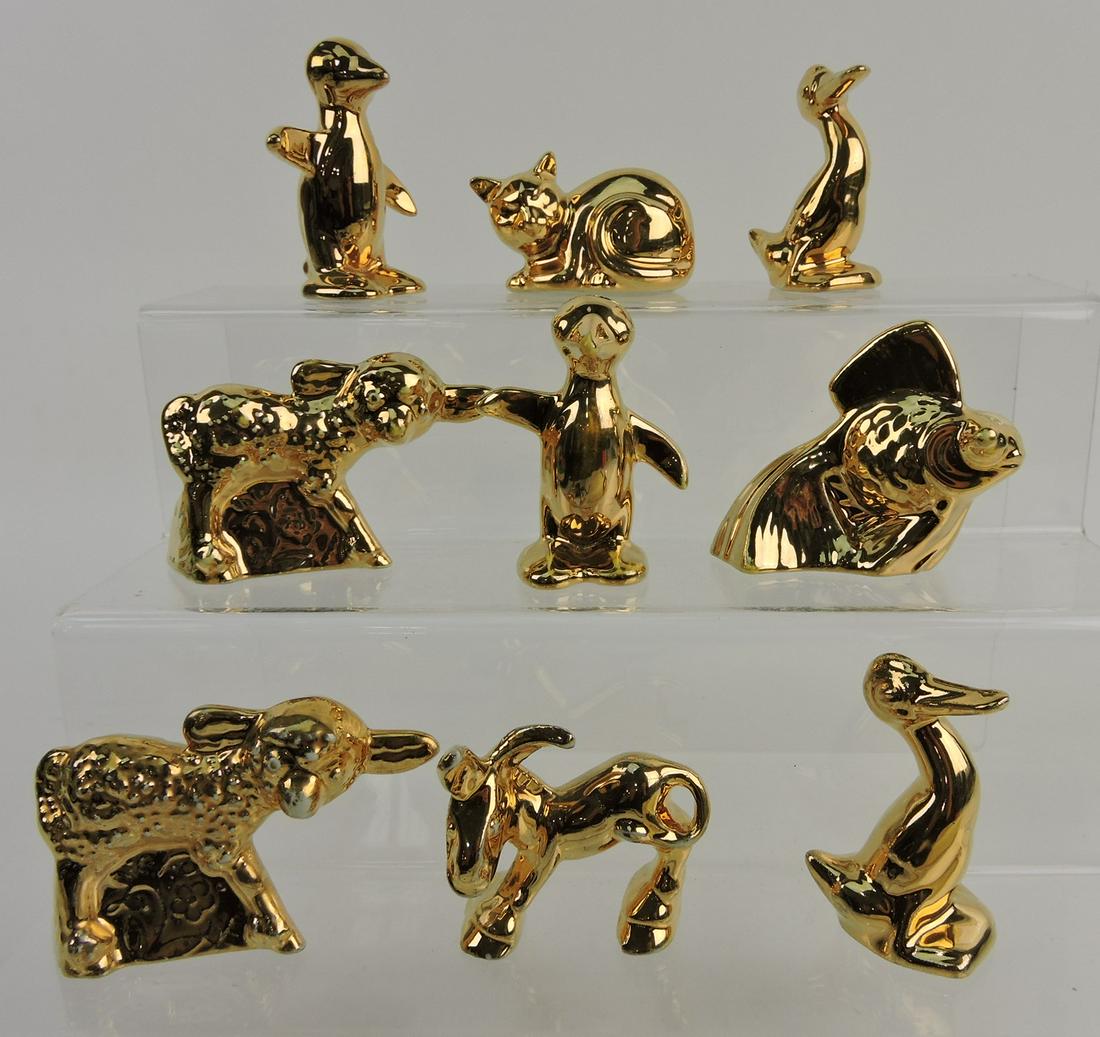 Fiesta Harlequin animal group of 9, (1 of 1)