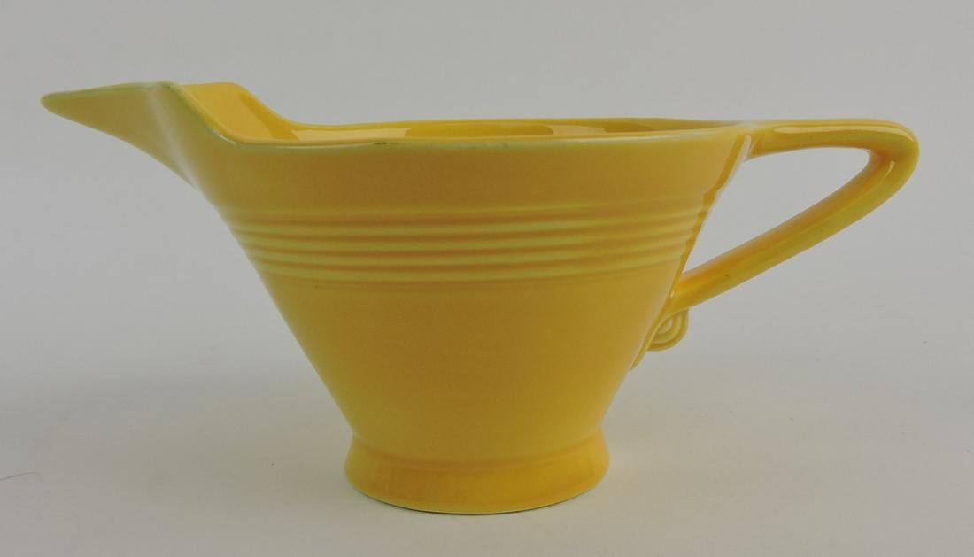Fiesta Harlequin high lip creamer,: yellow