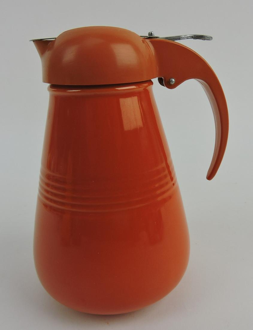 Fiesta Harlequin syrup pitcher, (1 of 1)