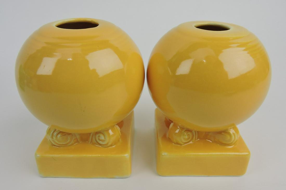 Fiesta pair of bulb candle holders, (1 of 1)