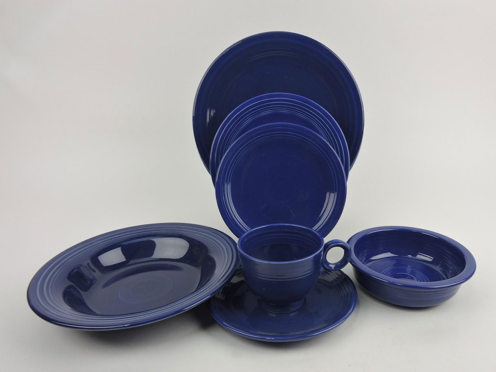 Fiesta 8 piece place setting, cobalt, (1 of 1)