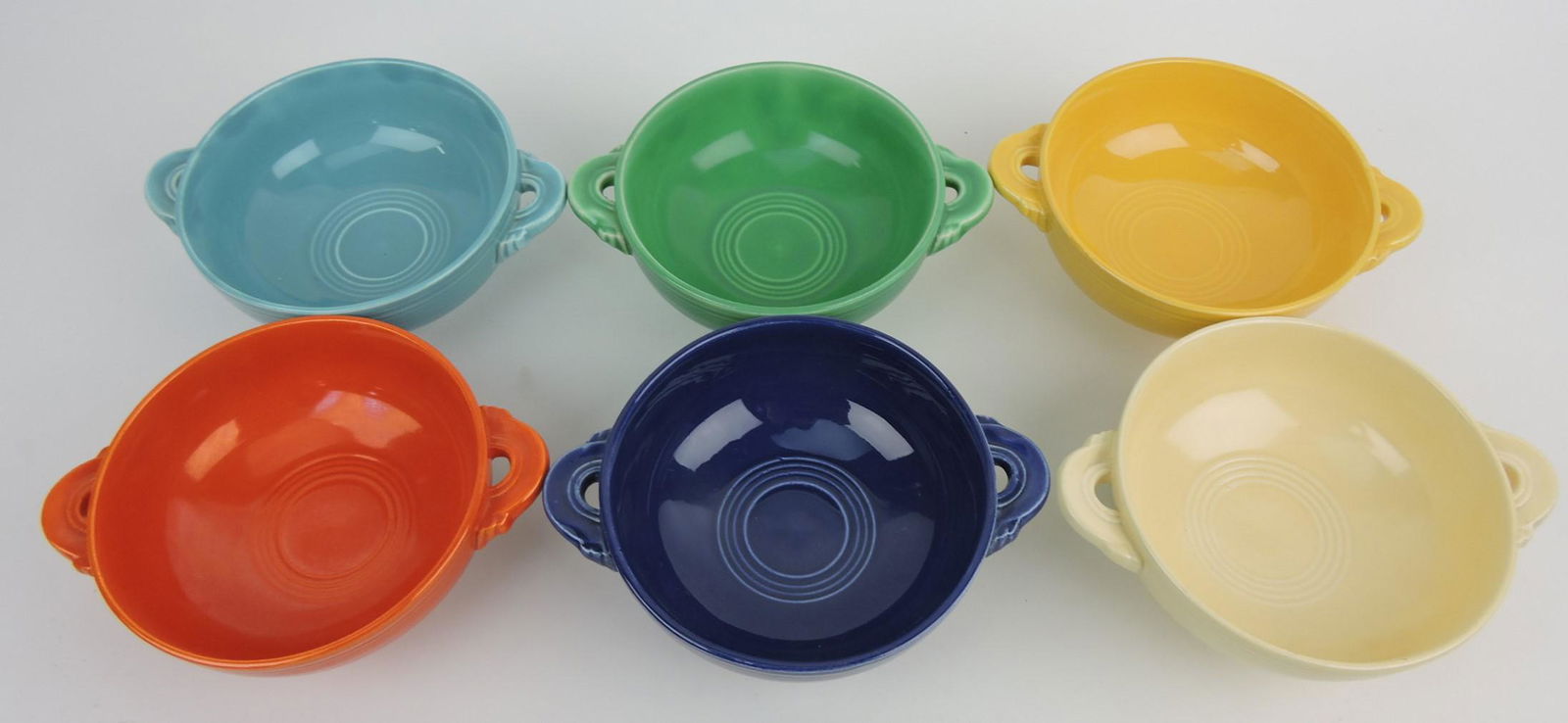 Fiesta cream soup group, 6 original (1 of 1)