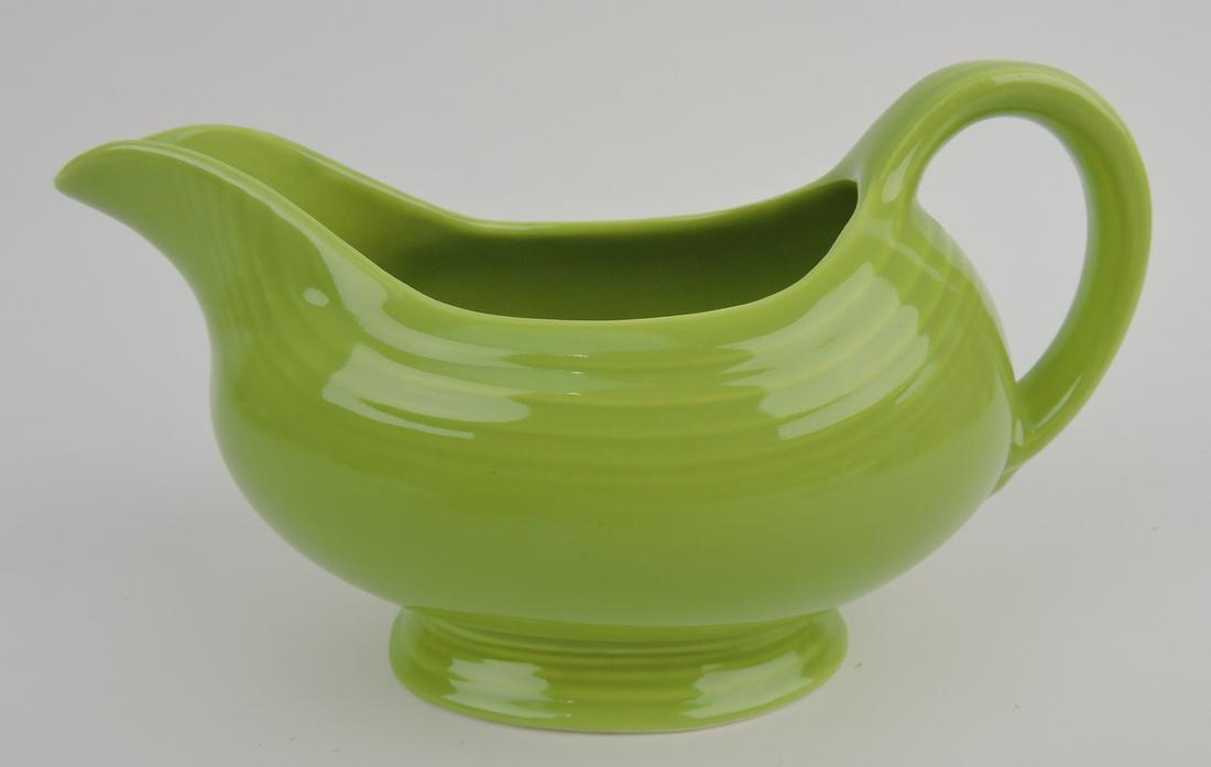 Fiesta sauce boat, chartreuse (1 of 1)