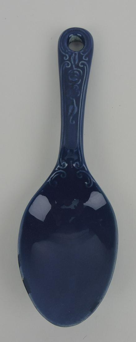 Fiesta Kitchen Kraft spoon, cobalt, rim (1 of 1)
