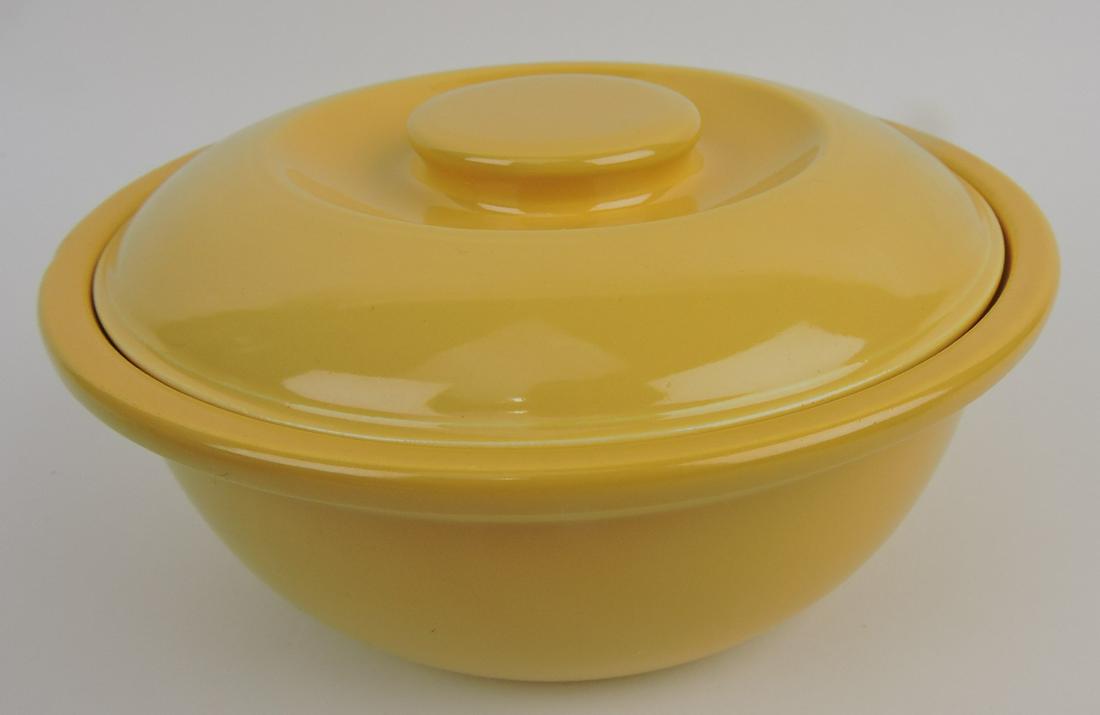 Fiesta Kitchen Kraft 7 1/2" casserole,: yellow