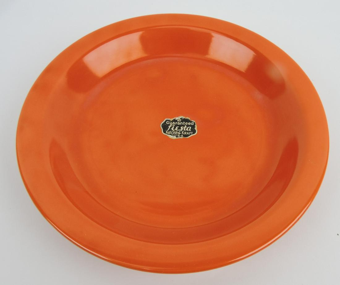 Fiesta Kitchen Kraft 9" pie plate, red, (1 of 1)