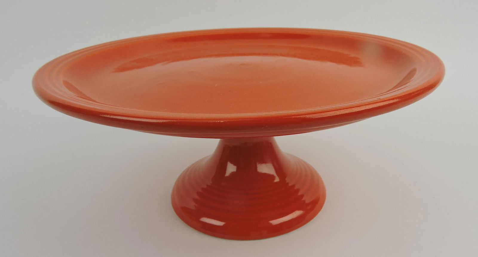 Fiesta Bauer Pottery ringware cake stand, (1 of 1)