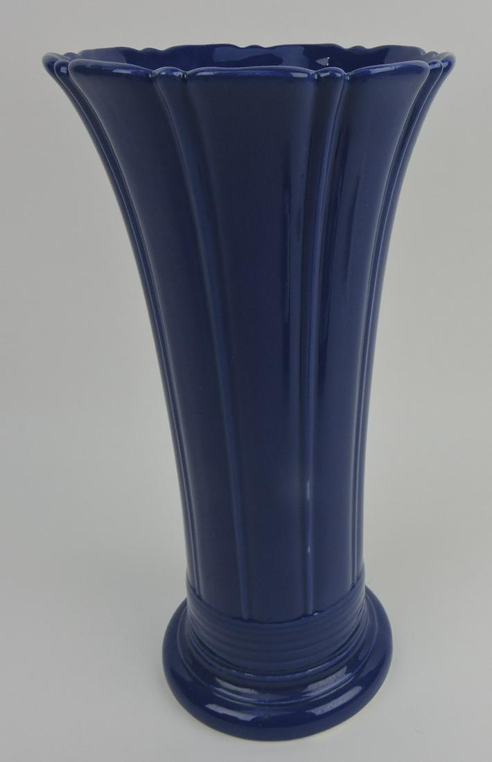 Fiesta 12" flower vase, cobalt (1 of 1)