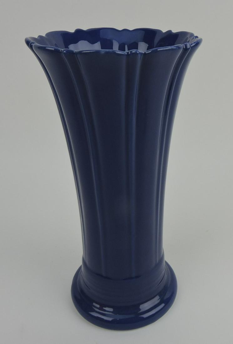 Fiesta 10" flower vase, cobalt (1 of 1)