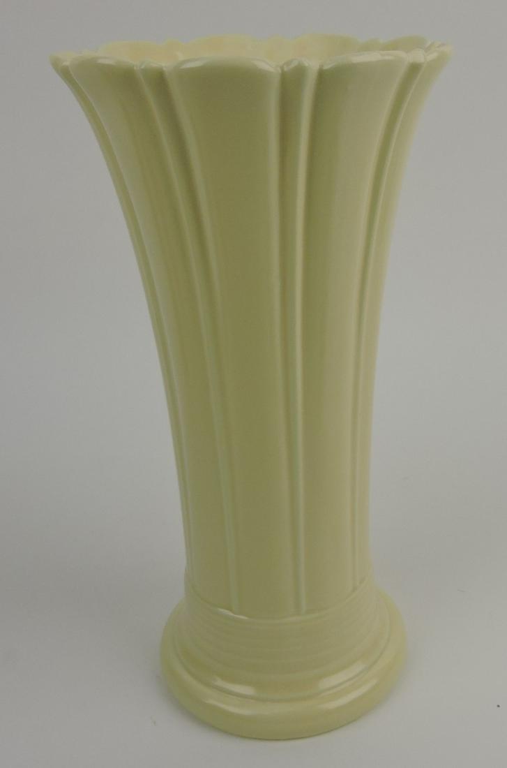 Fiesta 10" flower vase, ivory (1 of 1)