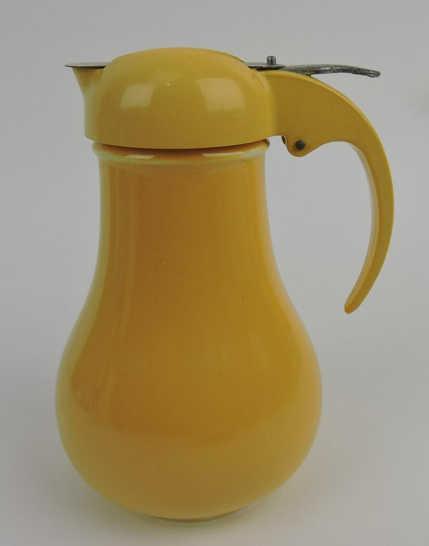 Fiesta syrup pitcher, yellow (1 of 1)