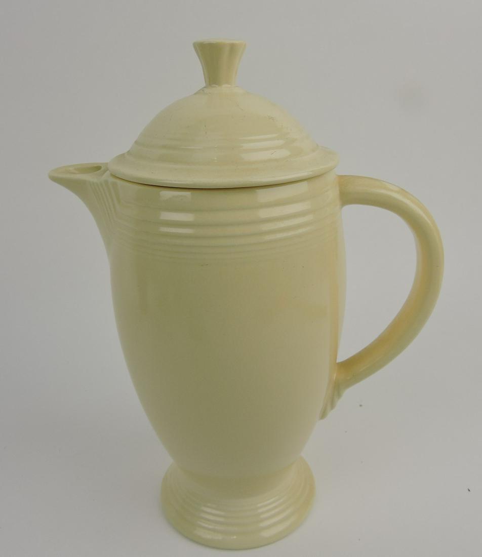 Fiesta coffee pot, ivory (1 of 1)