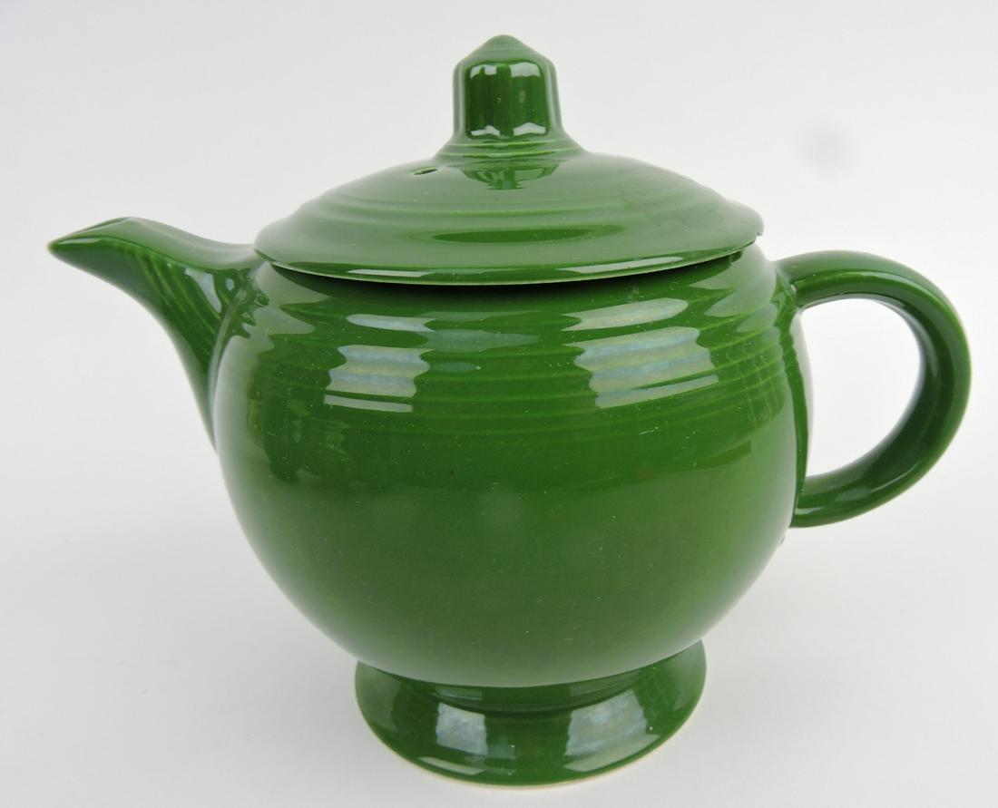 Fiesta medium teapot, dark green, (1 of 1)