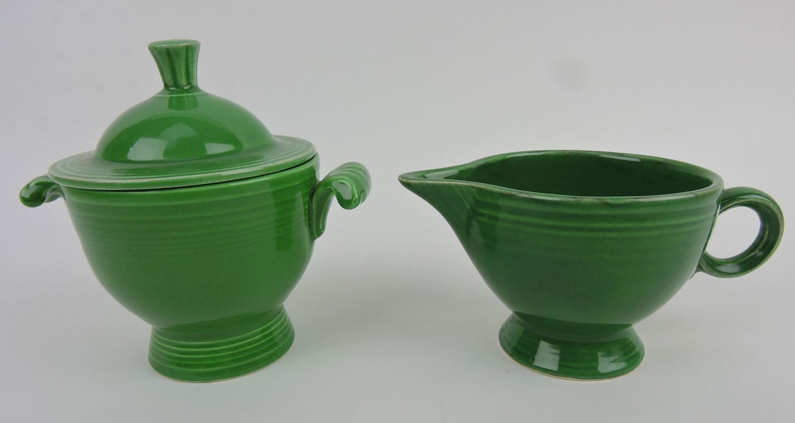 Fiesta cream & sugar, medium green (1 of 1)