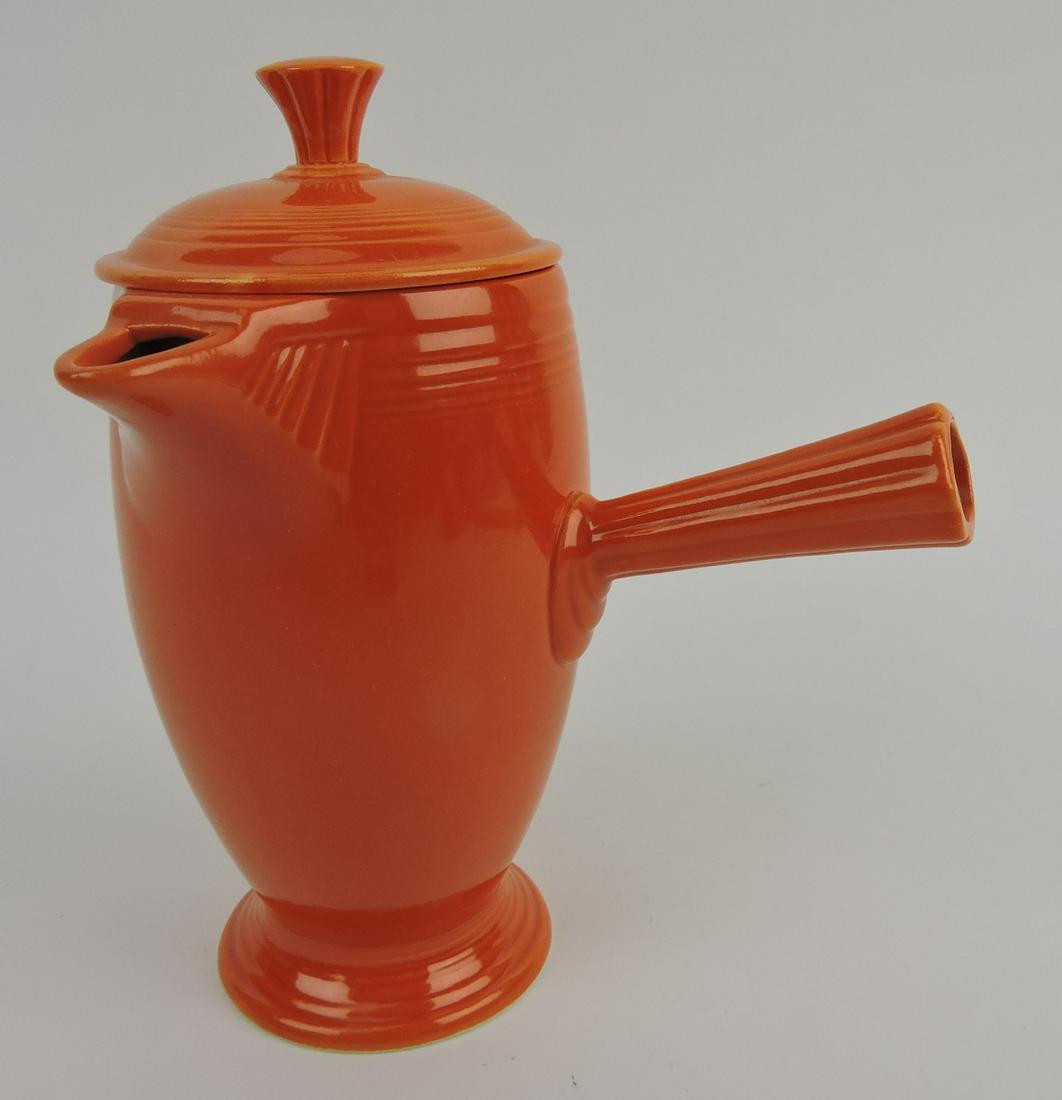 Fiesta demitasse coffee pot, red (1 of 1)