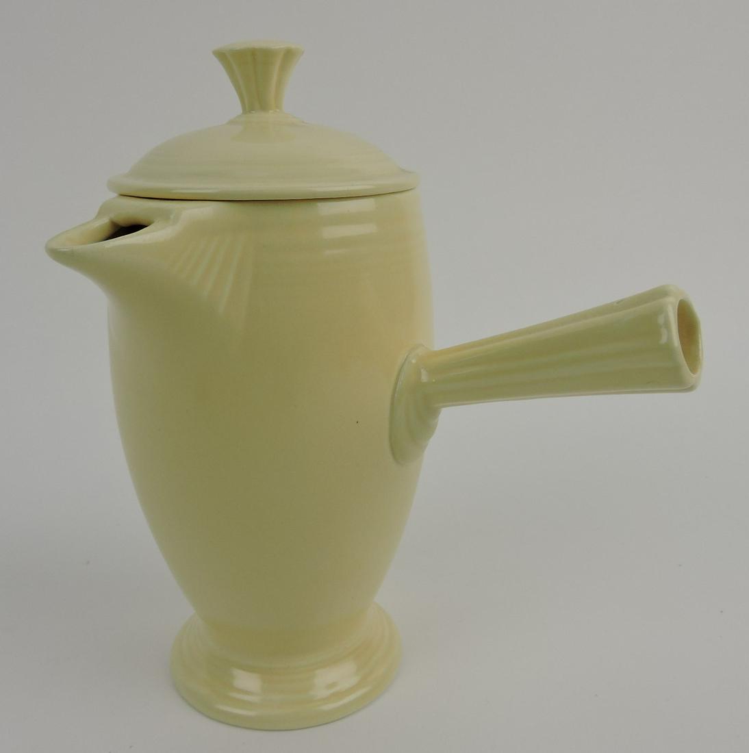 Fiesta demitasse coffee pot, ivory (1 of 1)
