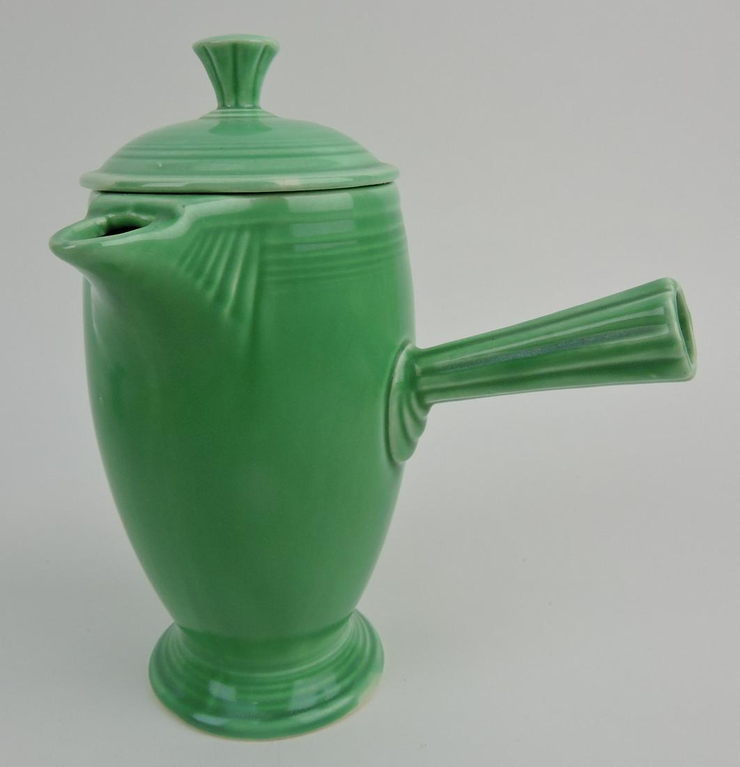 Fiesta demitasse coffee pot, green (1 of 1)