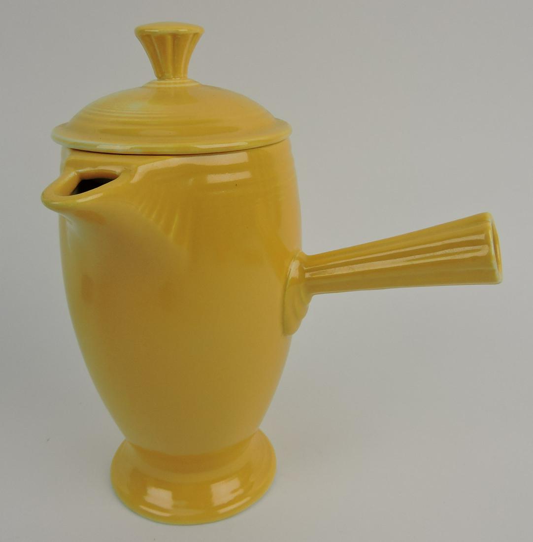 Fiesta demitasse coffee pot, yellow (1 of 1)