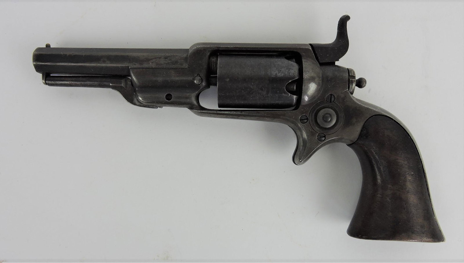 Colt Model 1855 Sidehammer pocket: revolver "Colt's PT 1855 Address Col. Colt Hartford, CT", SN 3615