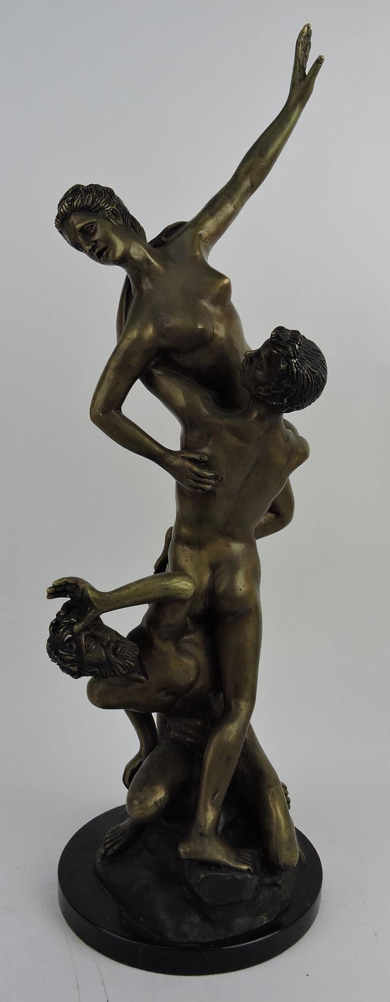 Bronze sculpture "Rape of the Sabine (1 of 2)