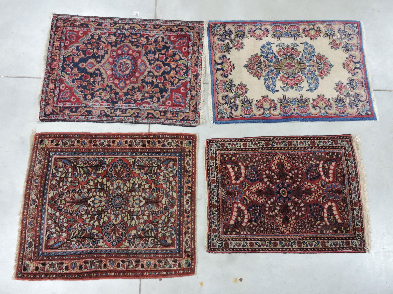 Antique estate lot of 4 small Oriental (1 of 1)