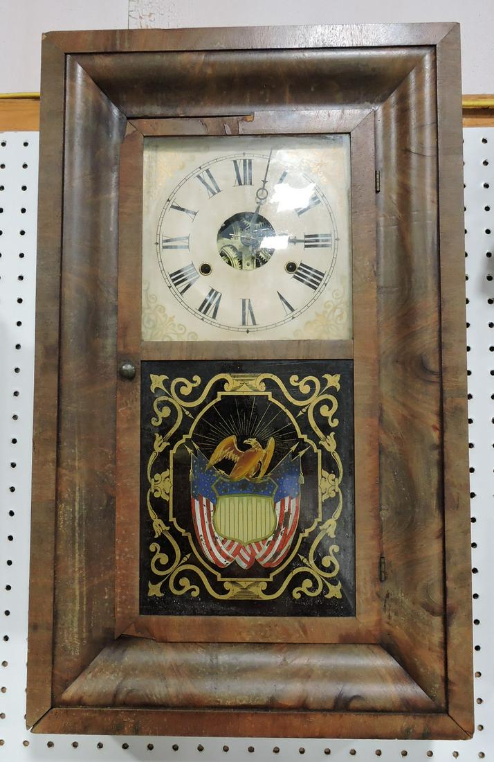 Seth Thomas weight clock, 25", (1 of 1)
