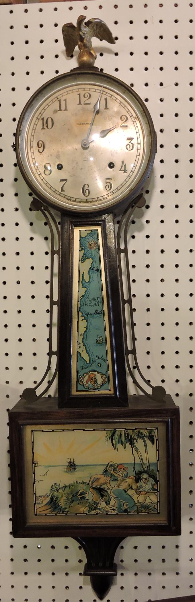 Ingraham banjo clock, 38" (1 of 1)