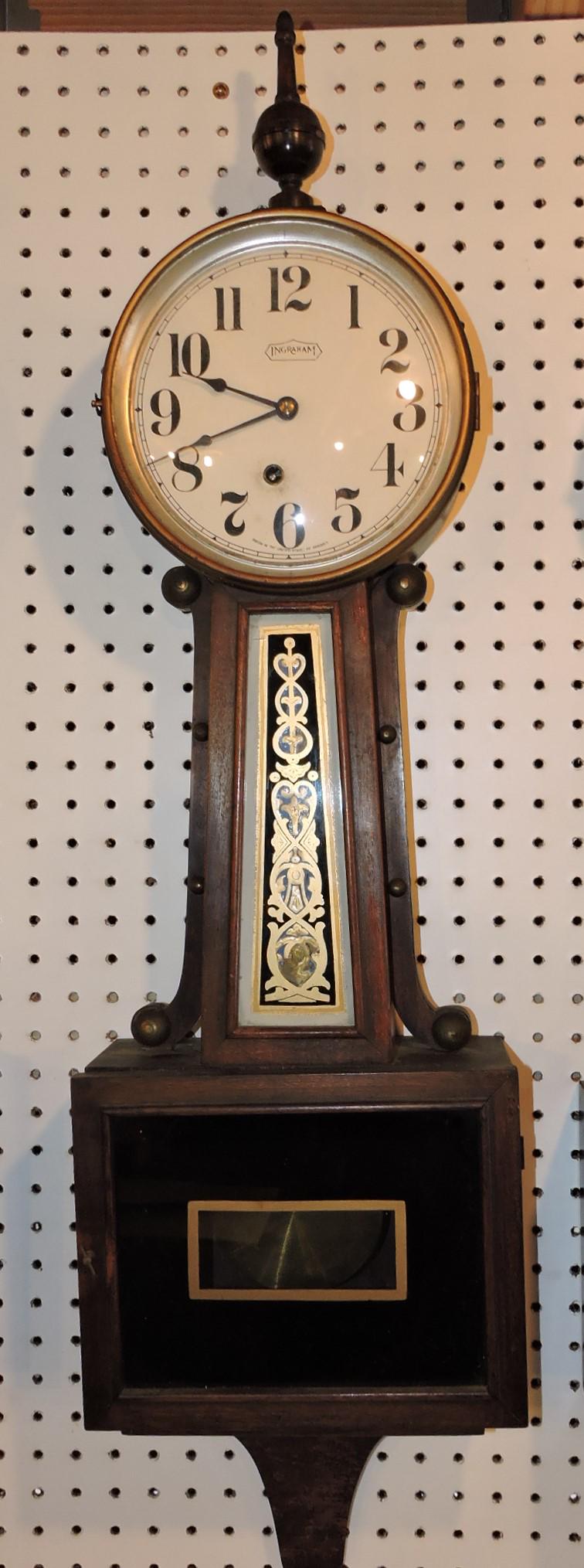 Ingraham banjo clock, 38" (1 of 1)