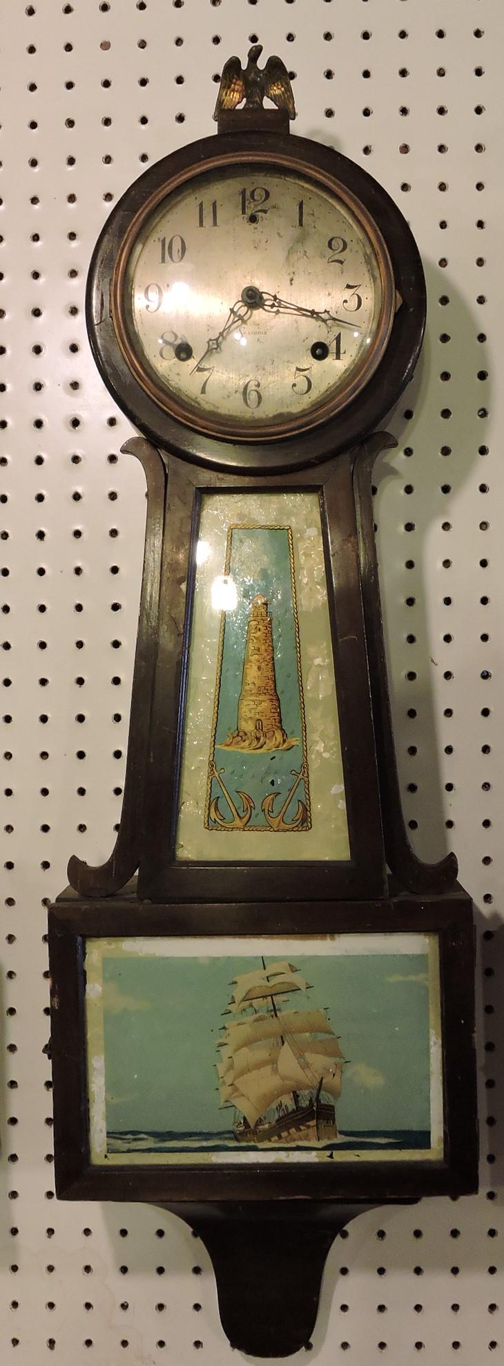 Sessions banjo clock, 33" (1 of 1)