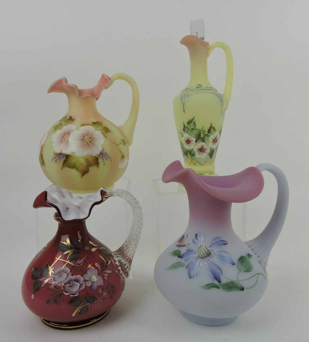 Fenton lot of 4 pitchers (1 of 1)