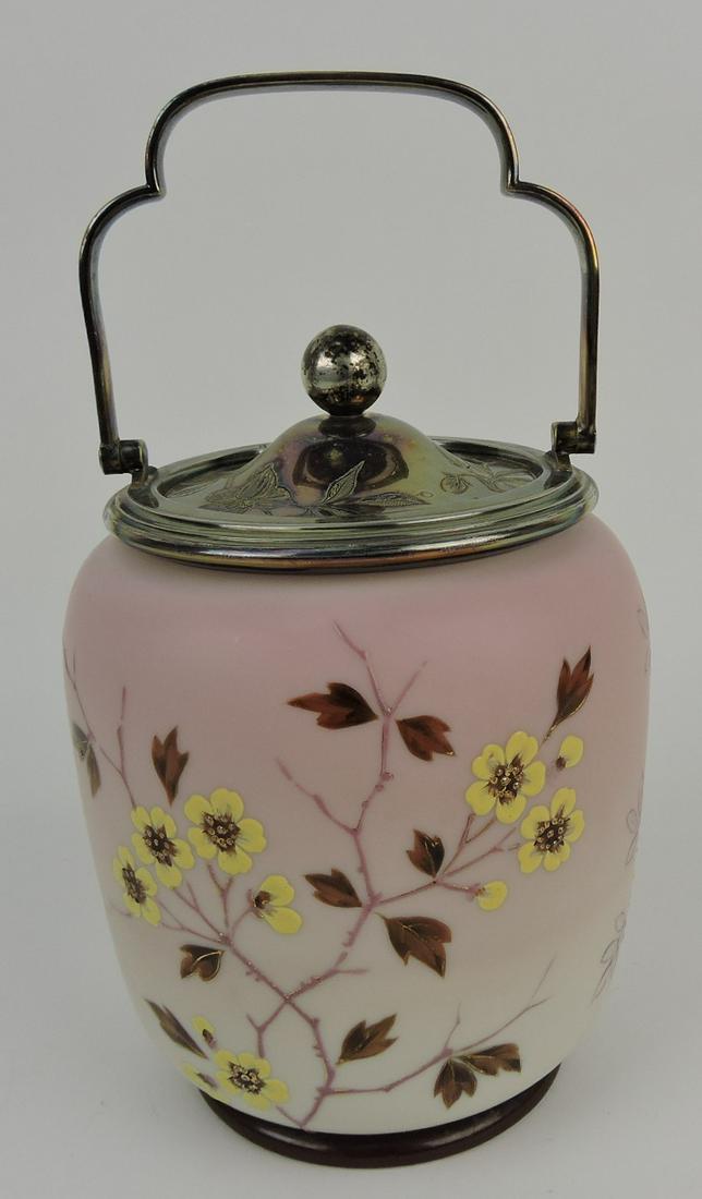 Mt. Washington pink satin floral enamel (1 of 1)