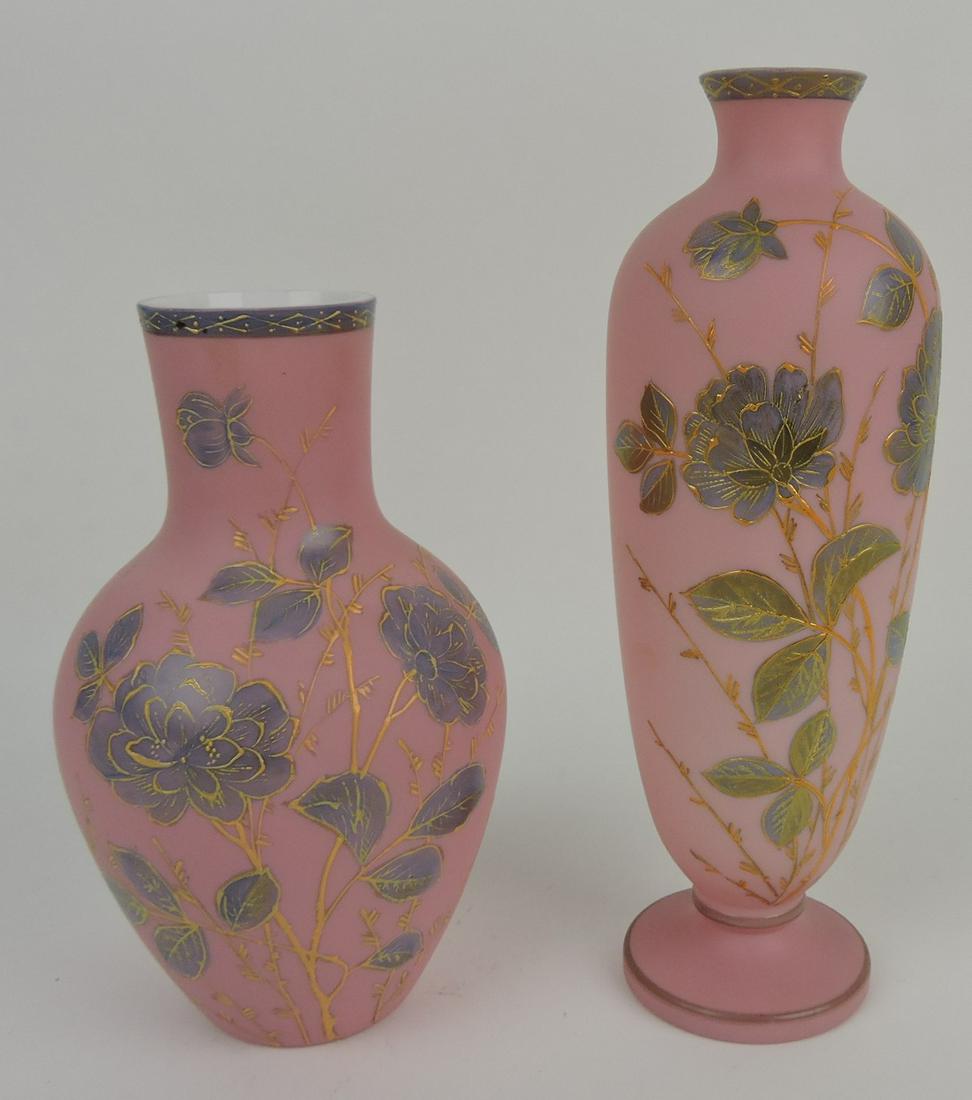 Mt. Washington pink floral enamel lot (1 of 1)