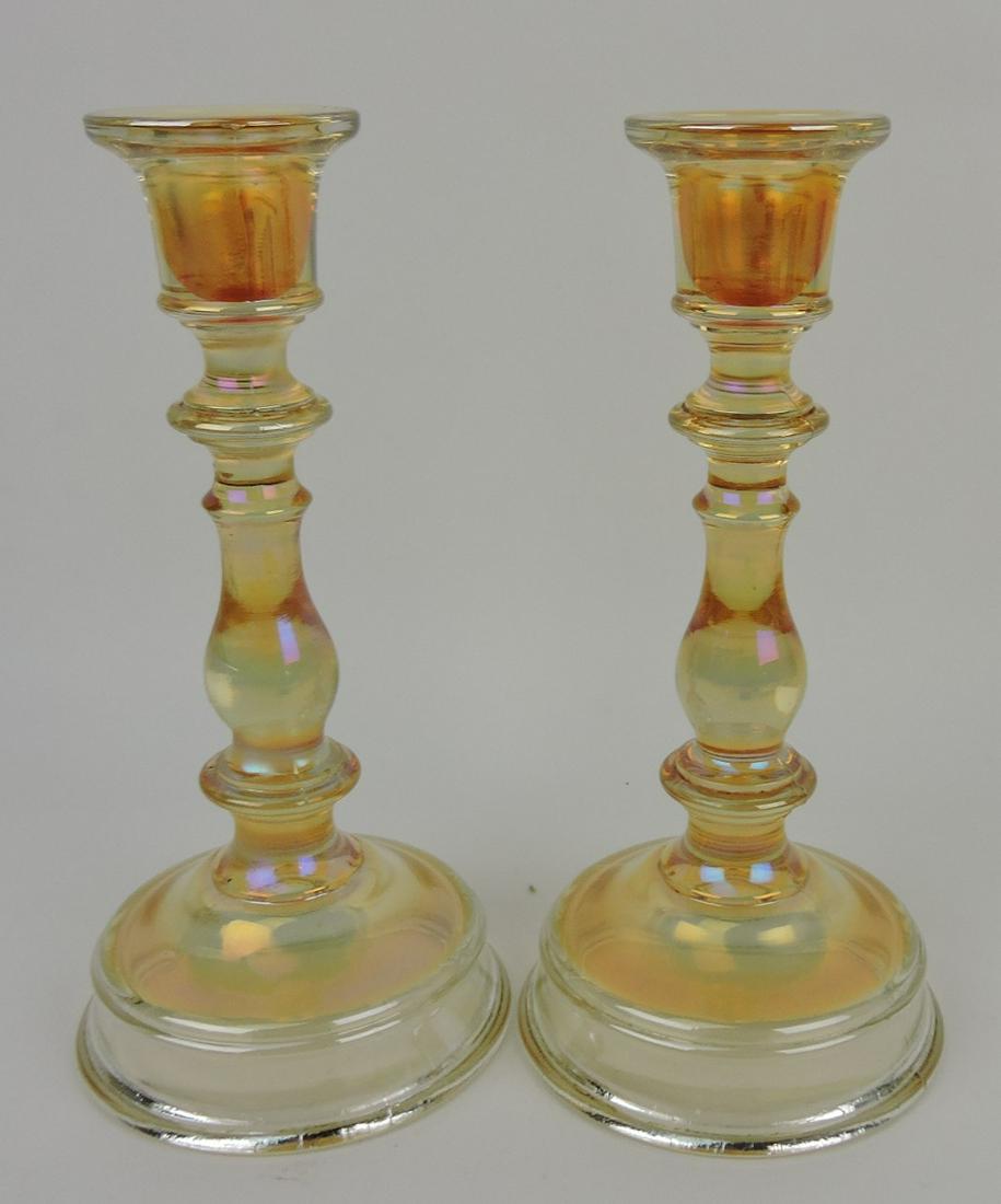 Beautiful and Rare Imperial Candlewick #400129R Urn 6 Candle holders sold pair only