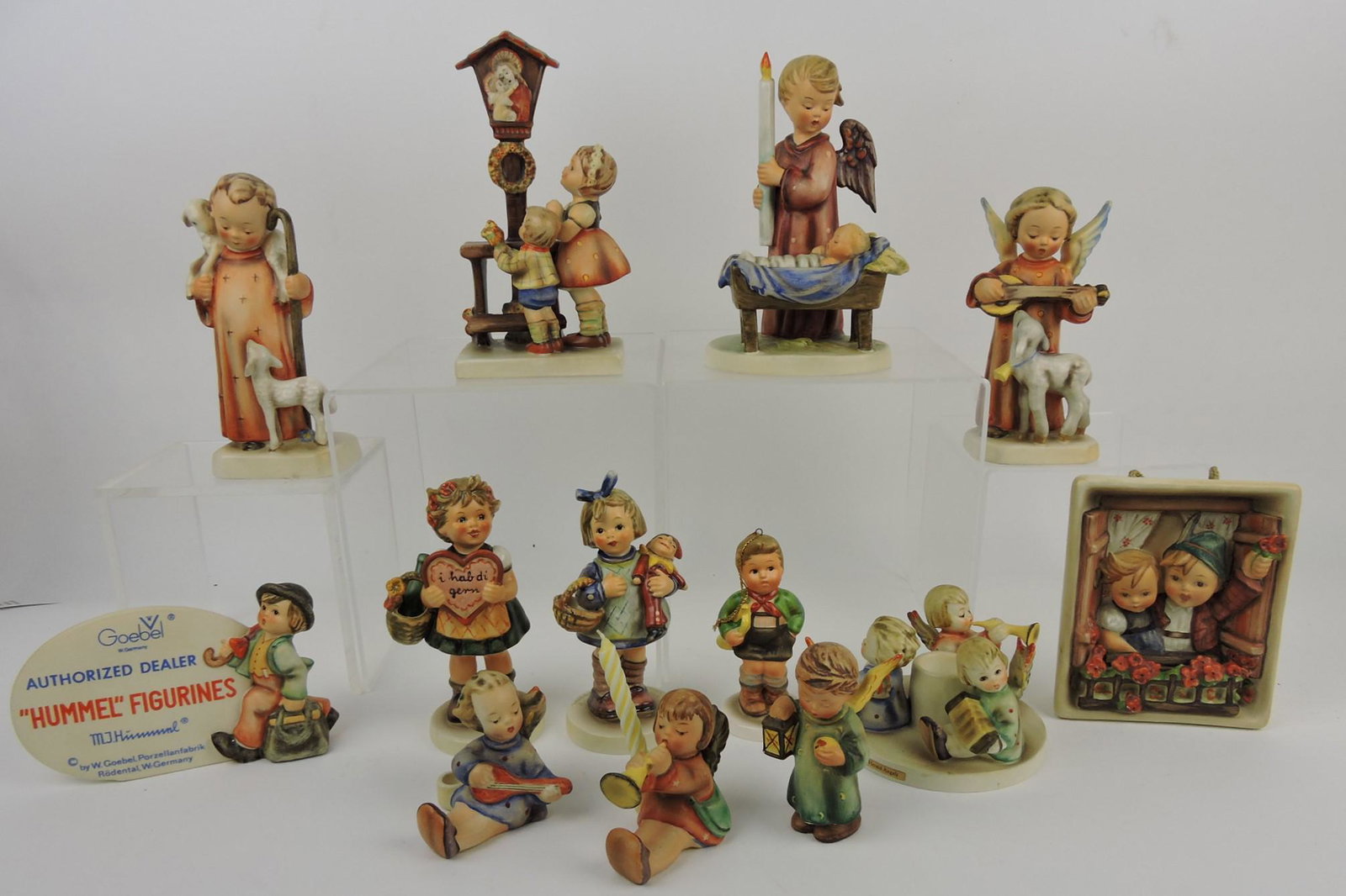 Hummel lot of 13 figures: 42/0, 28/1 (girl (1 of 1)