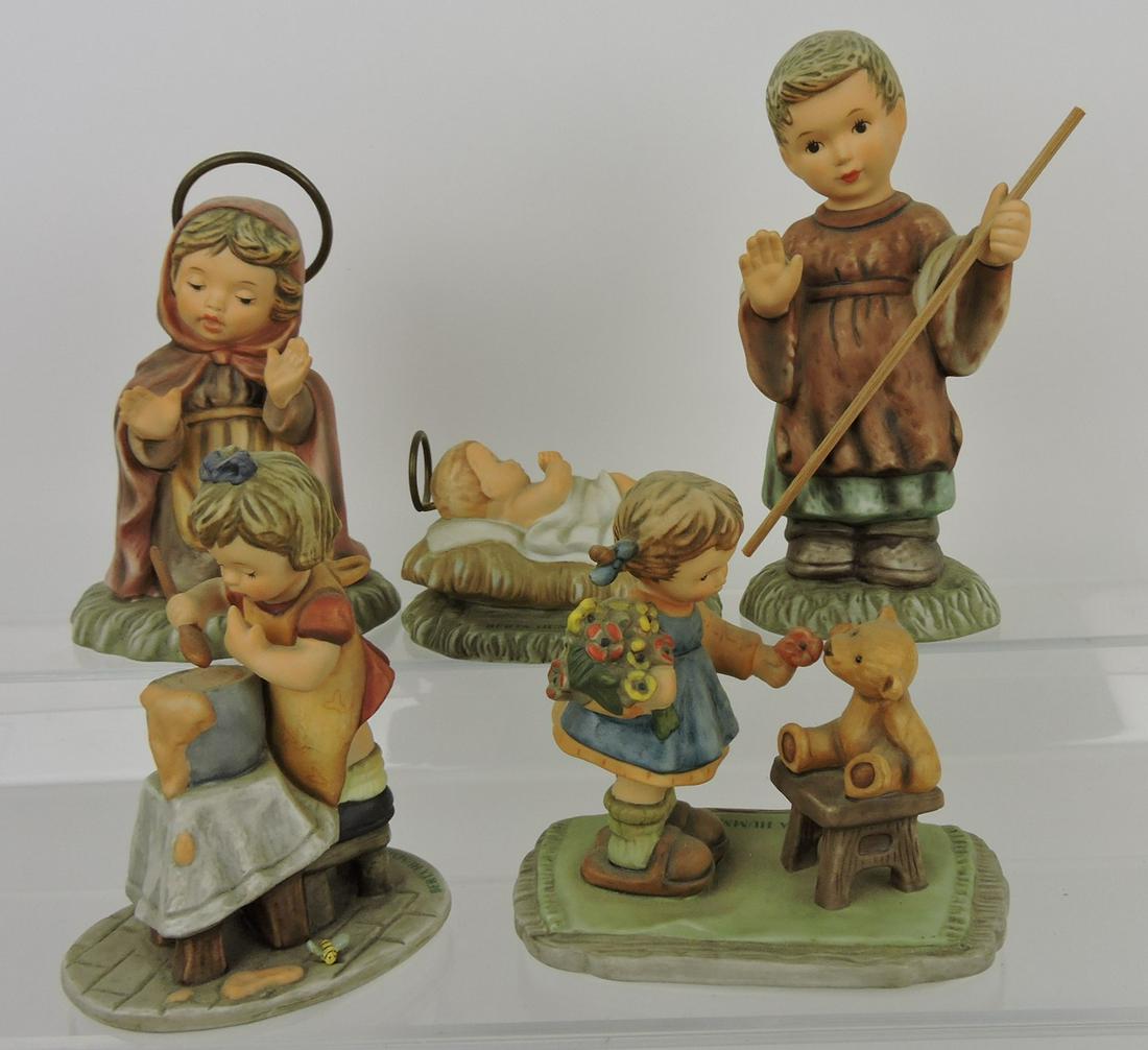 Hummel Studio lot of 5 figures: .