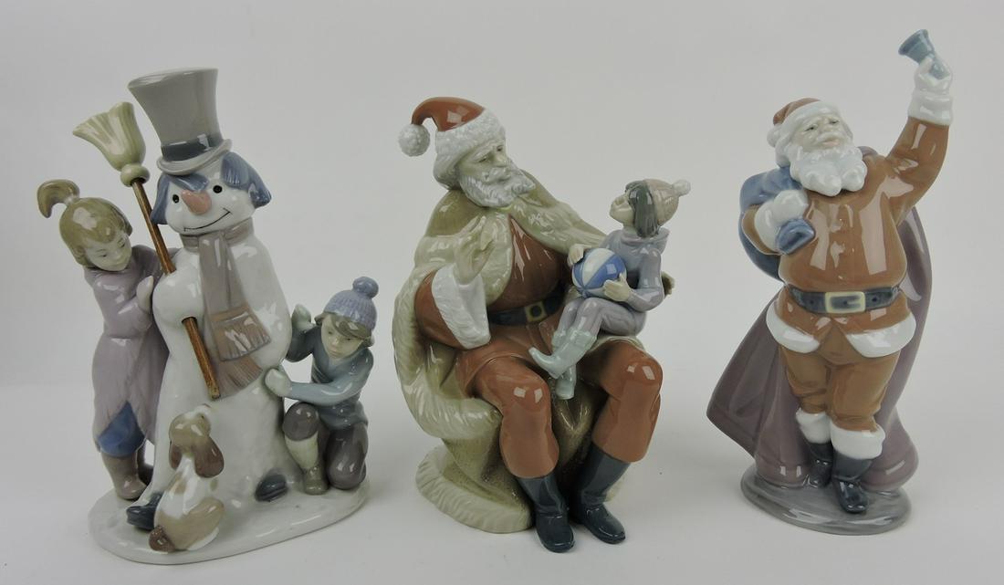 Lladro lot of 3 figures: 5713, 5711, 6500 (1 of 1)