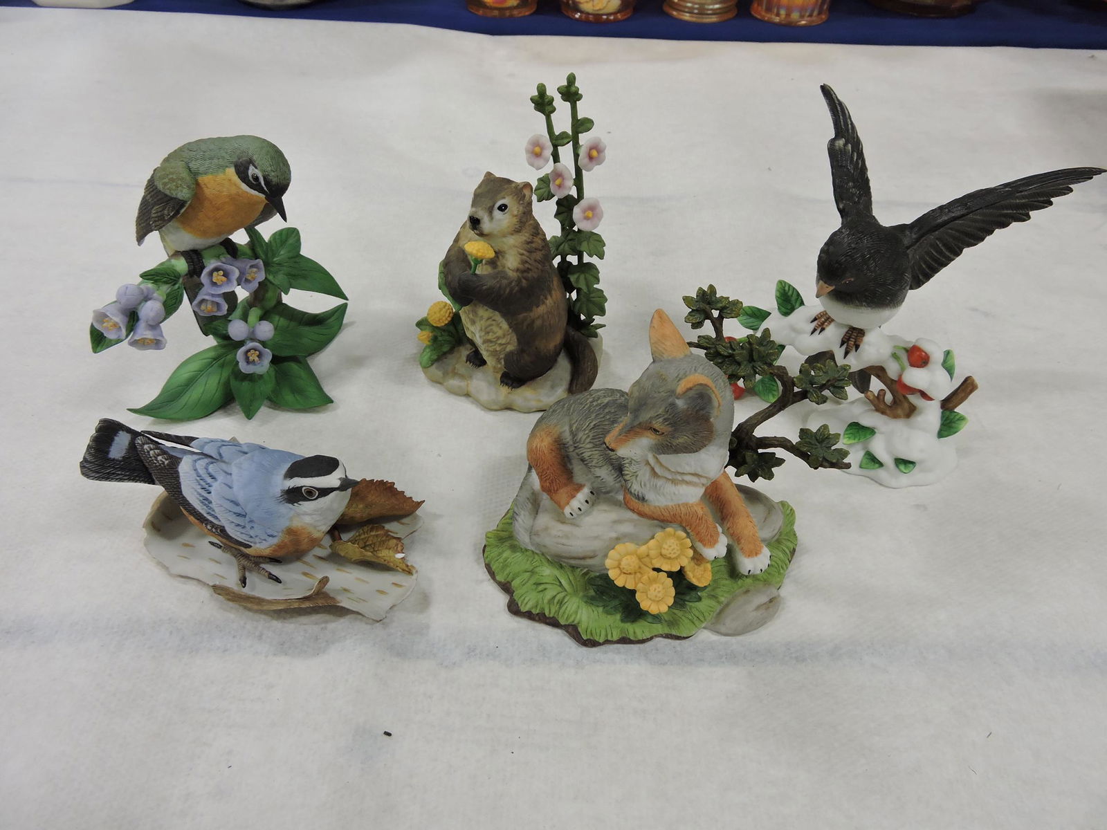 Lenox lot of 5 birds and animals (1 of 1)