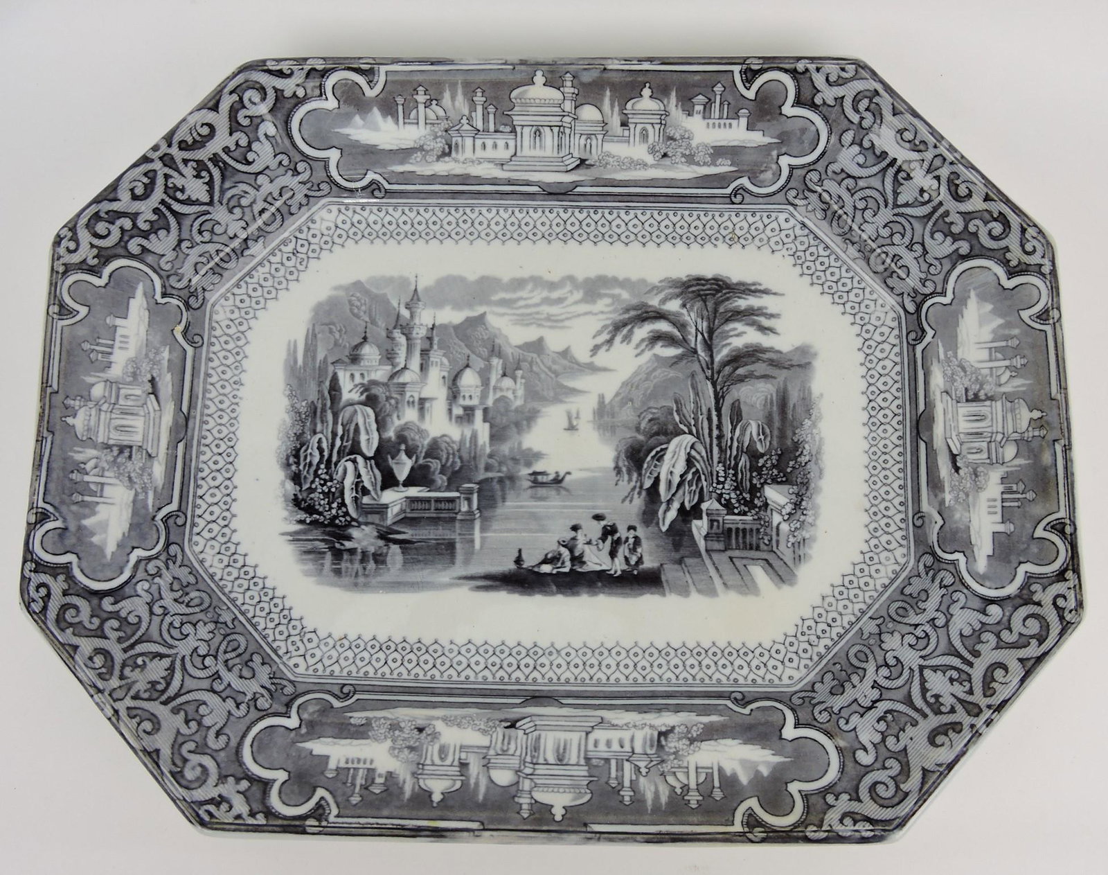 Mulberry transferware Susa platter, (1 of 1)