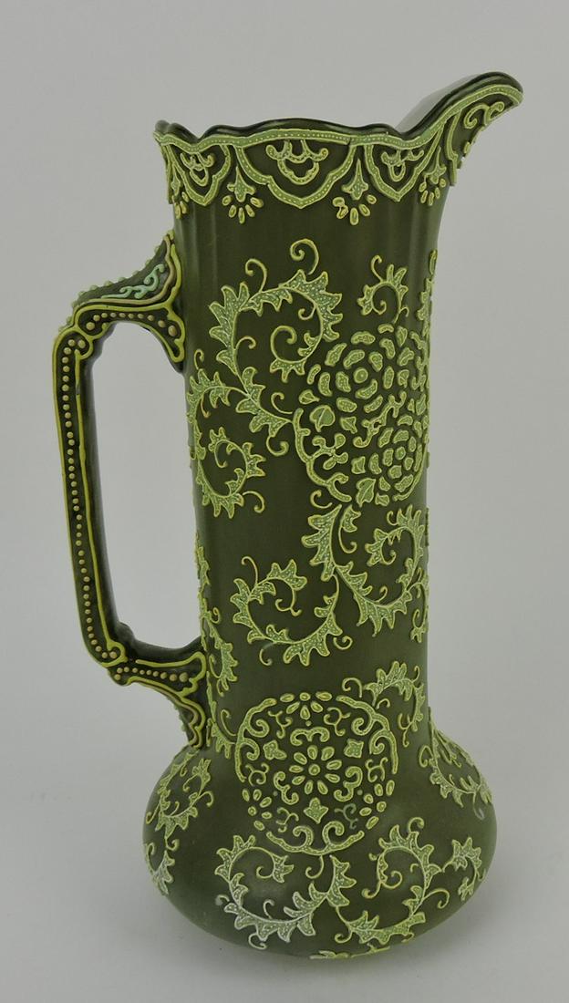 Nippon Moriage 10" tankard pitcher: .