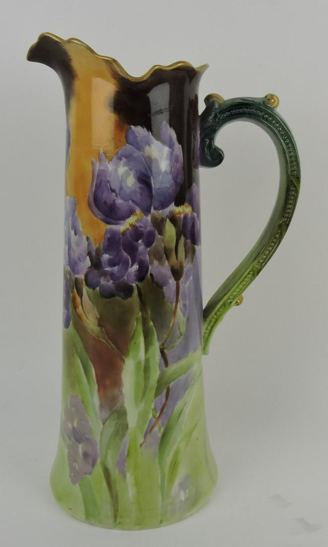 Willets Belleek tankard pitcher, 15 1/2", (1 of 1)