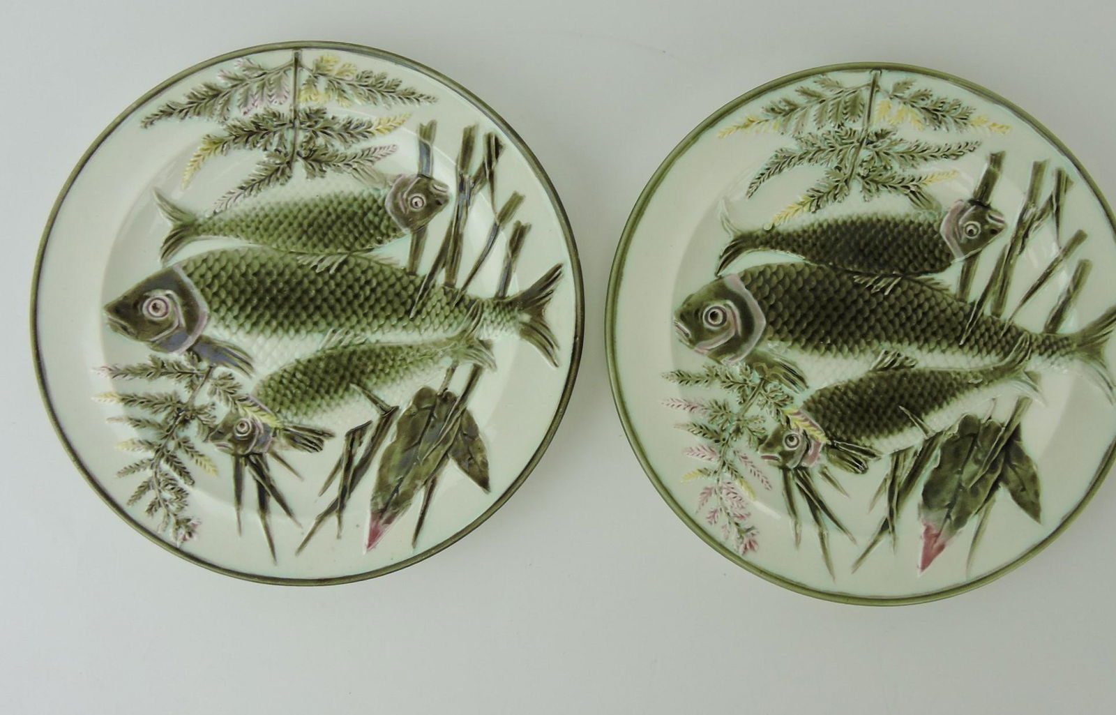 Wedgwood majolica Argenta pair of (1 of 1)