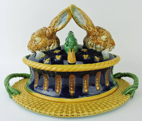 Majolica and Ceramics Auction Prices 492 Auction Price Results Strawser Auction Group in Indiana