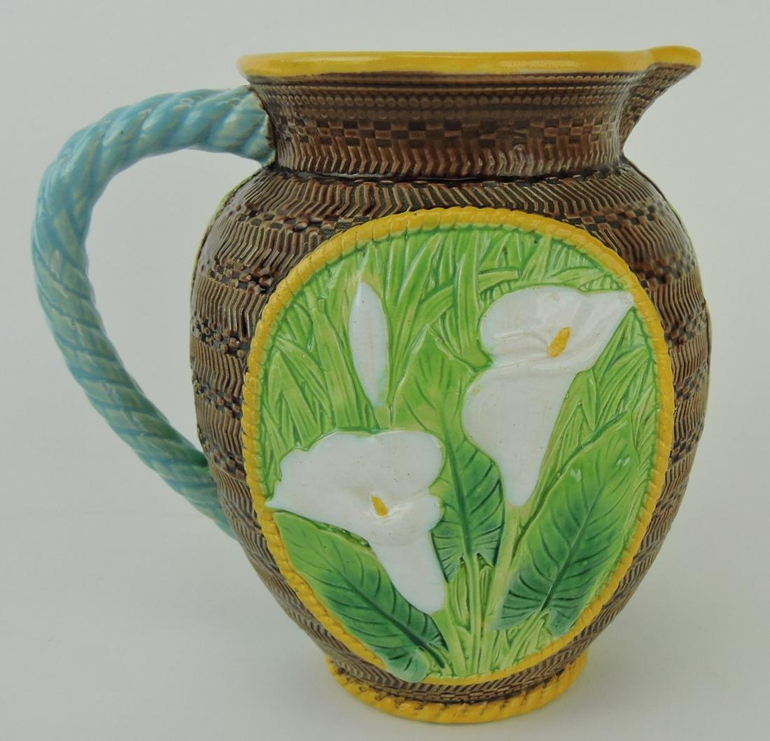 George Jones majolica calla lily (1 of 2)