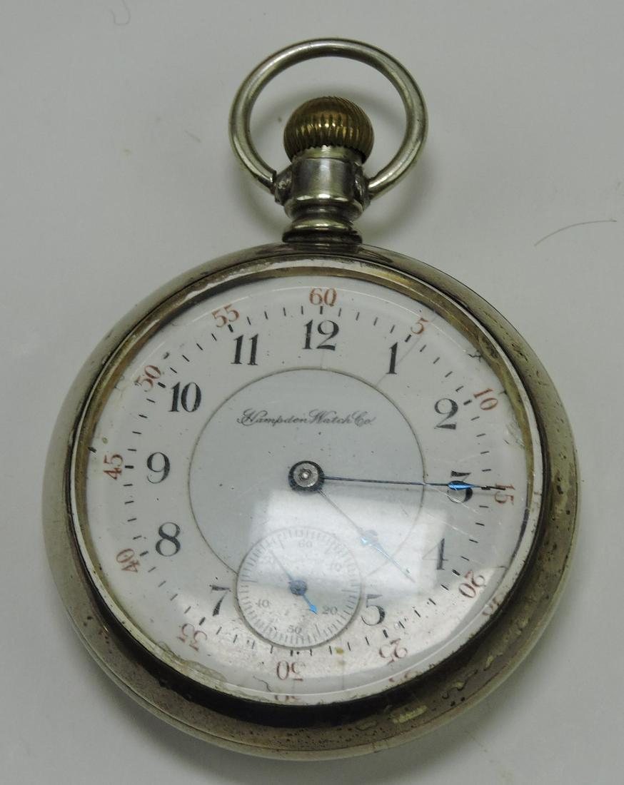 Hampden 17j o.f. pocket watch (1 of 1)
