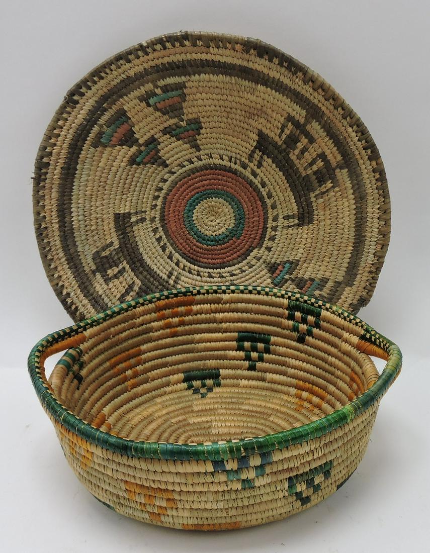 Lot of 2 Indian baskets (1 of 1)
