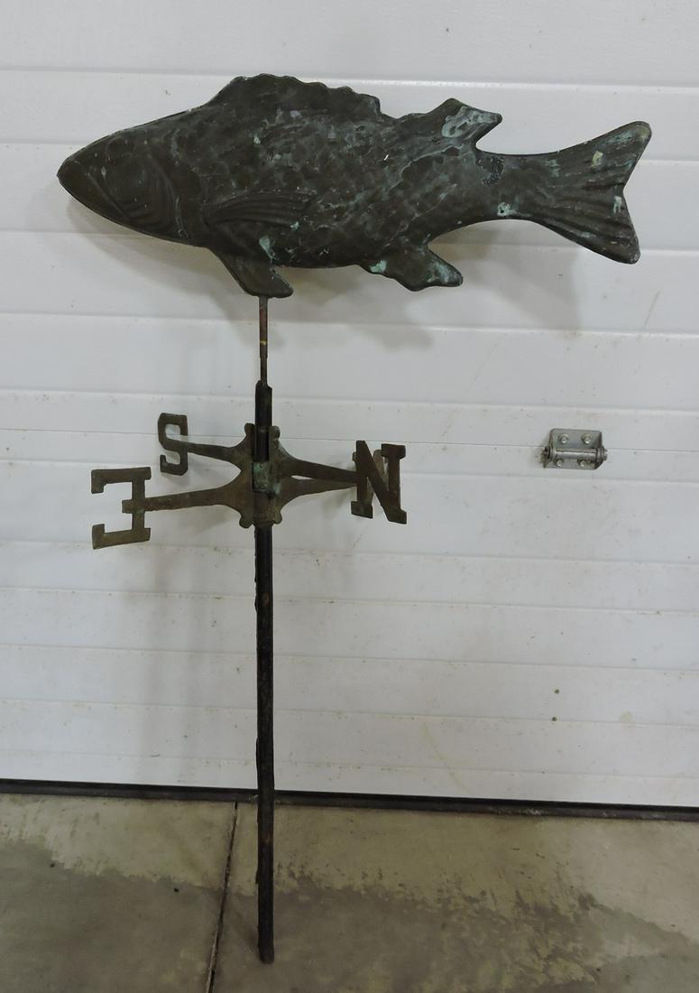 Fish weather vane (1 of 1)