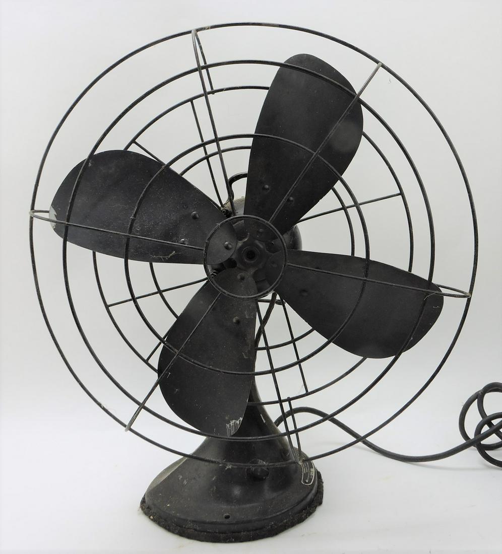 Hunter Division Robbins & Myers: electric fan, #FA, works, 16" blade